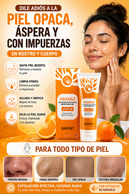 GEL EXFOLIANTE ORANGE