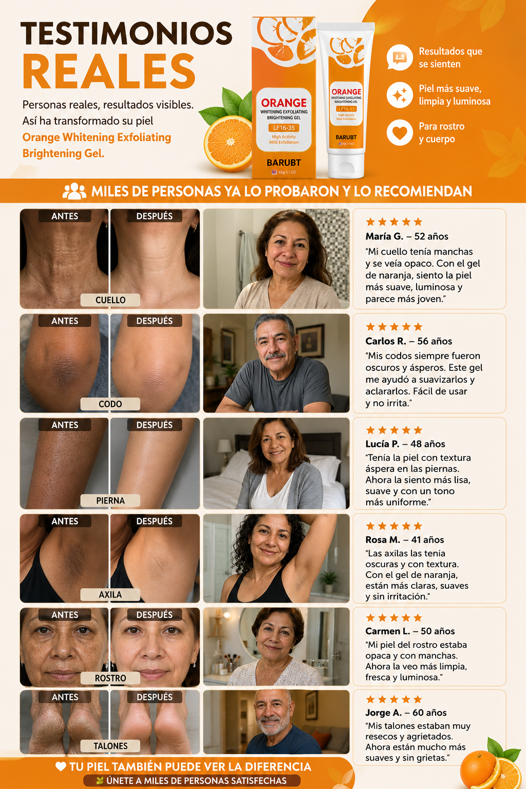 GEL EXFOLIANTE ORANGE